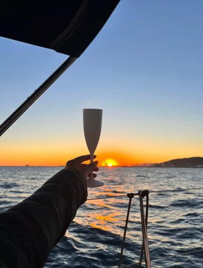 Barcelona: Sunset Sailboat Cruise with Open Bar and Snacks - Price and what you actually get for about $54
