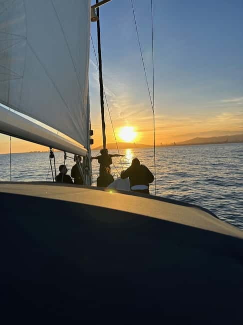 Barcelona: Sunset Sailboat Cruise with Open Bar and Snacks - The crew experience: why names like Joan and Luigi come up