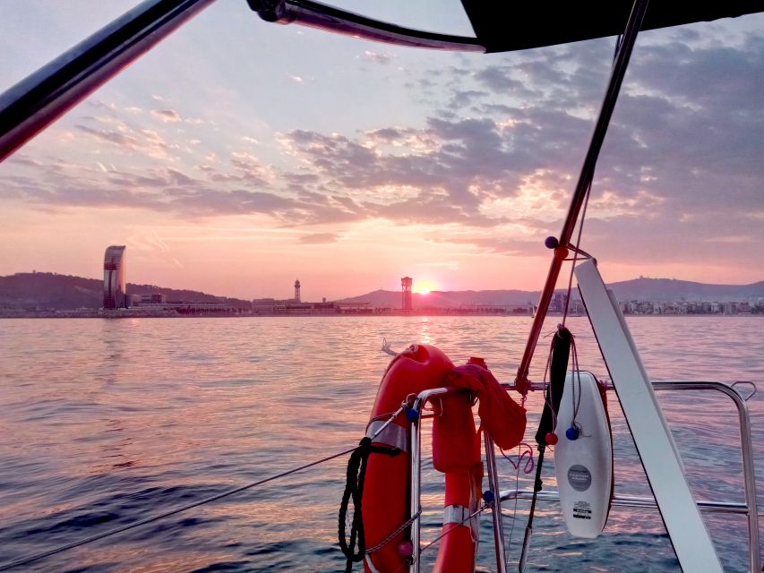 Barcelona: Sunset Sailing Tour with Open Bar & Snacks - Marina Port Vell: A Short Stop With a Harbor Feel