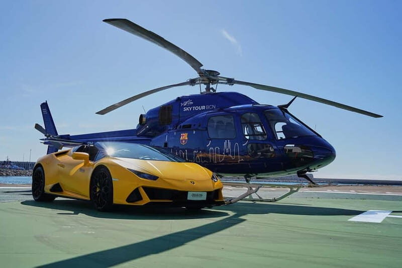 Barcelona: Supercar Driving and Helicopter Experience - Key points at a glance