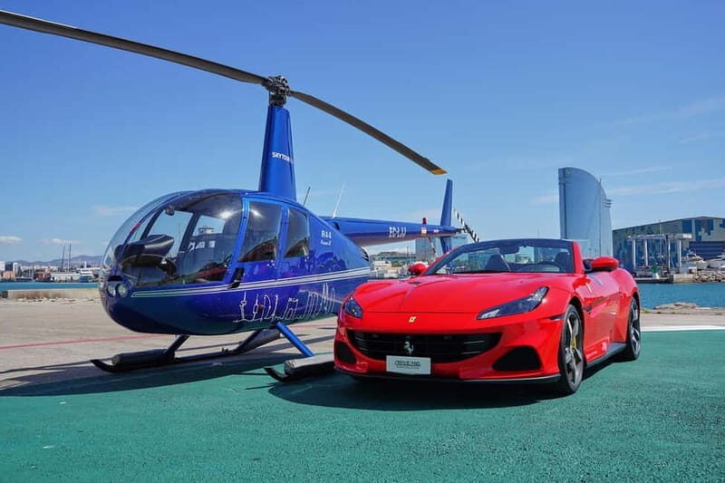 Barcelona: Supercar Driving and Helicopter Experience - Supercar meet-up near Barceloneta: where your day starts