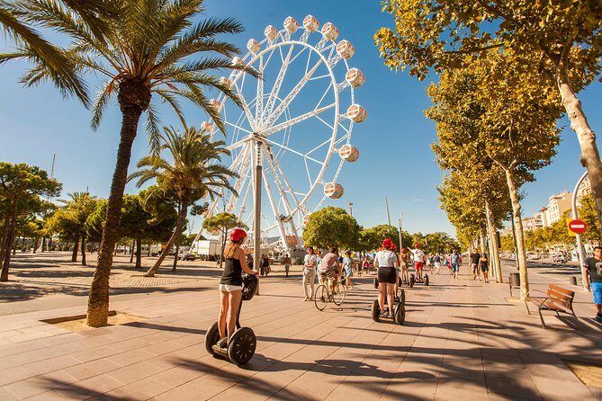 Barcelona Top Highlights Segway Tour - El Born / La Ribera, Parlament de Catalunya, and Arc de Triomf in a tight loop
