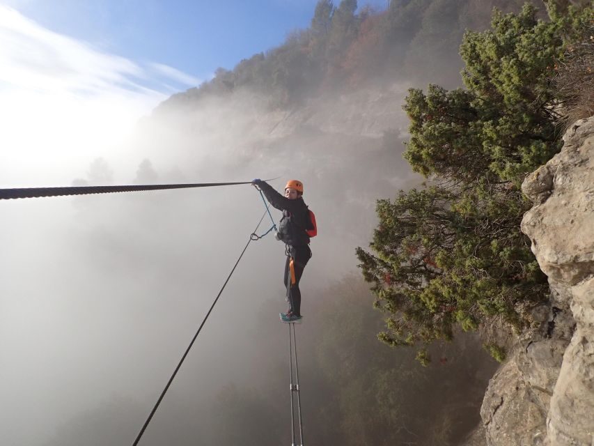 Barcelona: Via Ferrata Baumes Corcades in Centelles - Safety and gear: what’s included, and why it matters