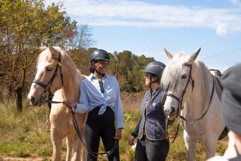 Barcelona: Walking and Horse Riding Day-Trip in Montserrat - Horseback Riding at the Ranch: Mountain Views and Old Hermitage Routes