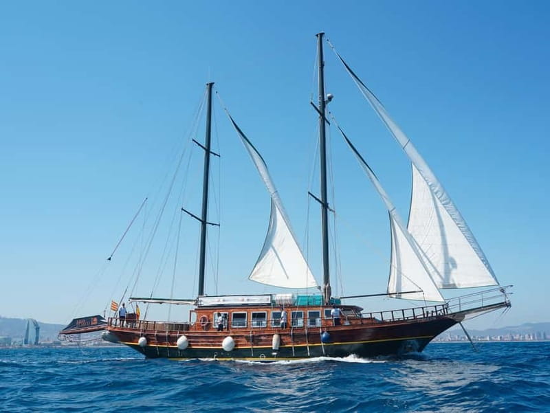 Barcelona: Wooden Boat Sailing with Tapa and Welcome Drink - Key things that make this sail worth your time