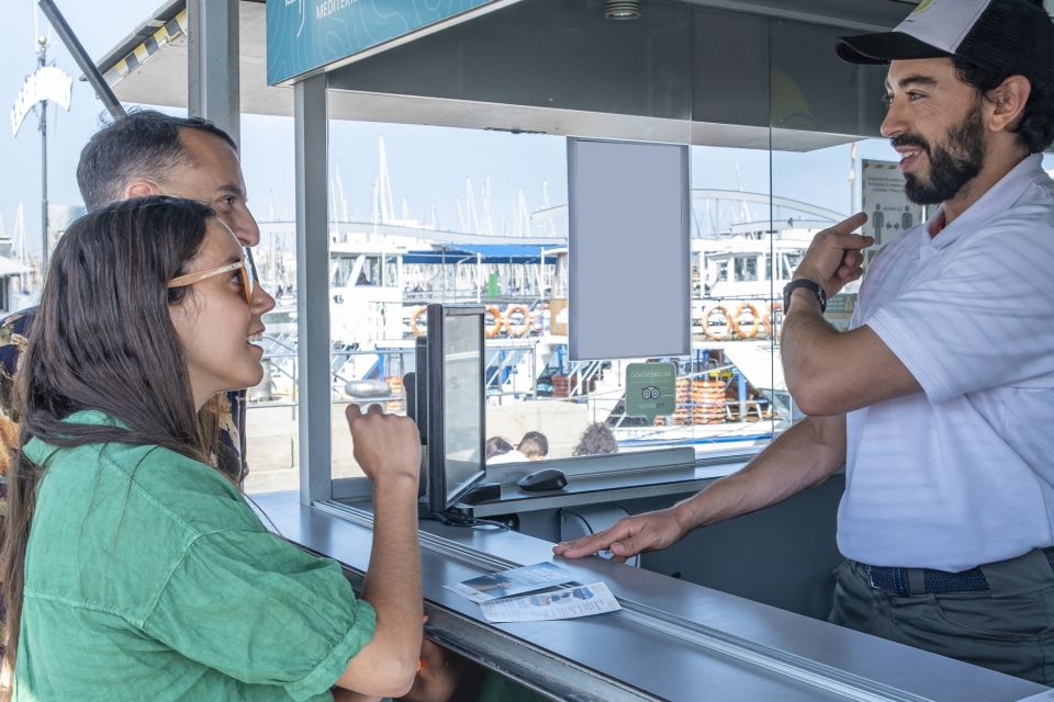 Barcelona: Wooden Boat Sailing with Tapa and Welcome Drink - Drinks, snacks, and the onboard bar reality check