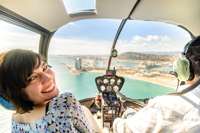 Barcelona's Panoramic Helicopter Flight & Heliport Boat Transfer - Why the Port Vell Boat Ride Makes This Feel Easier