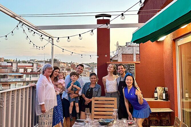BBQ Paella in a Penthouse Terrace in Barcelona with a Chef - Clericot and included drinks: the social glue