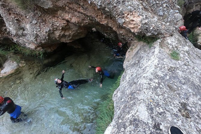 Canyoning in Salou - The Canyon Itself: Clear Water, Small Jumps, and Water Slides