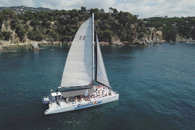 Catamaran trip with other groups along the Costa Brava. Saturday. - Key highlights you’ll actually feel during the trip