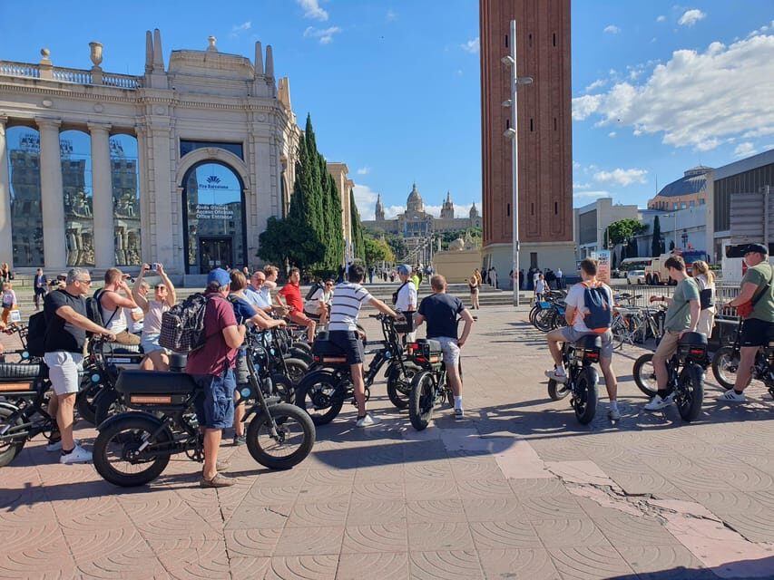 Comfortable E-Fatbike High-Lights Tour Barcelona - The Pace and Group Size That Makes It Feel Like a Tour, Not a Stampede
