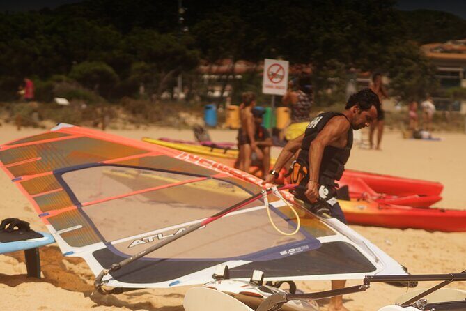 Costa Brava: 2-hours Windsurfing session - Gear Setup That Saves You: Board Volume, Sail Size, and Wetsuits