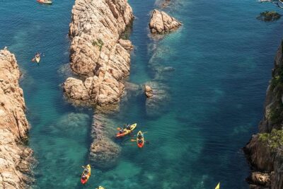 Costa Brava Kayaking and Snorkeling Small Group Tour with Lunch - Kayaking time: from the route under Camino de Ronda to the coves