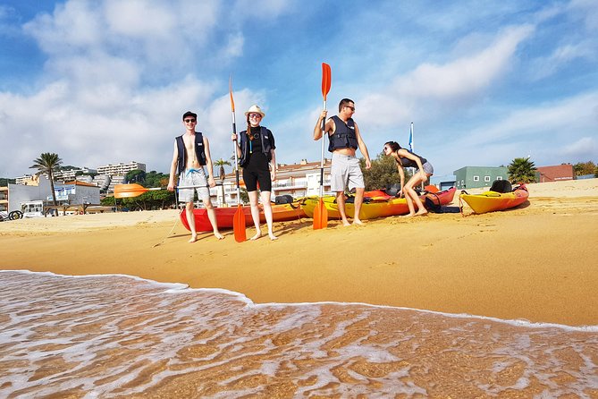 Costa Brava Tour with Kayak & Lagoon Snorkeling - The Escola de Vela stretch: where you switch into swim mode