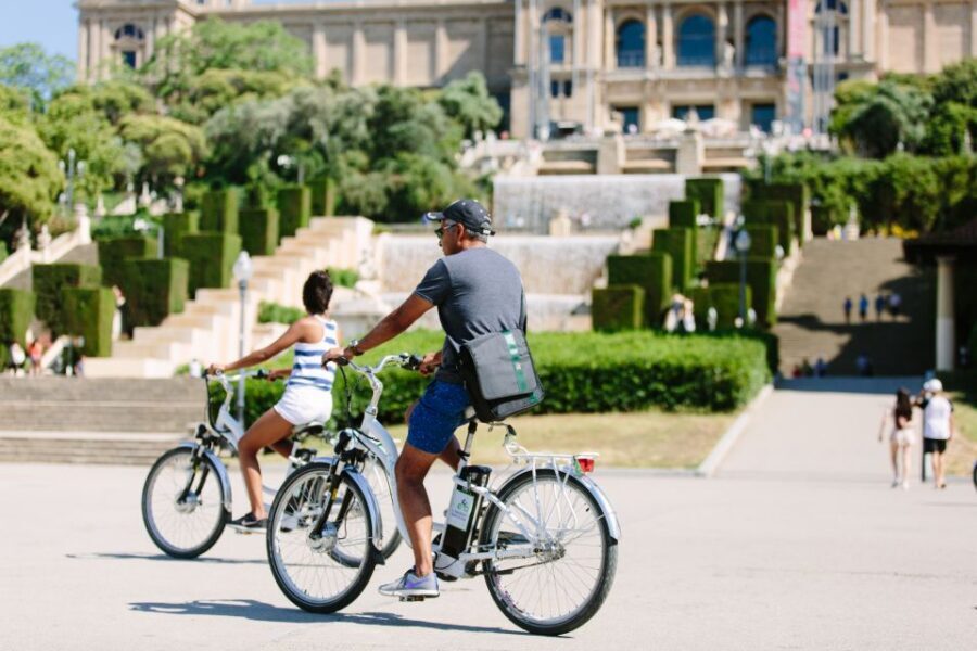 Electric Bike Tour of Montjuic and Barcelona - Refreshments and tour pacing for a true 3-hour win