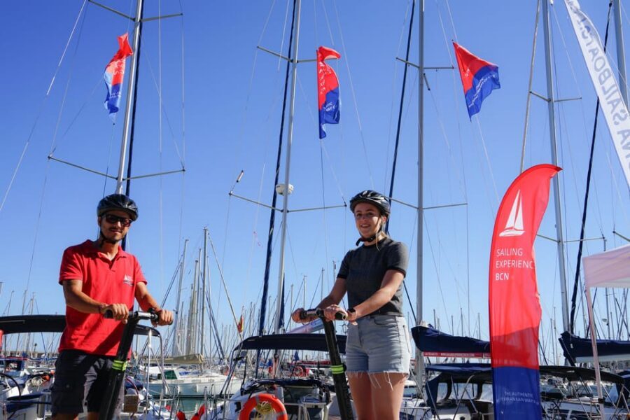 Enjoy a Guided Segway Tour in Barcelona - Port Olímpic Skyline: Torre Mapfre and Hotel Arts in One View