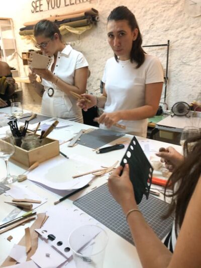 Experience in Leather Goods Workshop- Leather Accessory - Finding Your Way to See You Leather