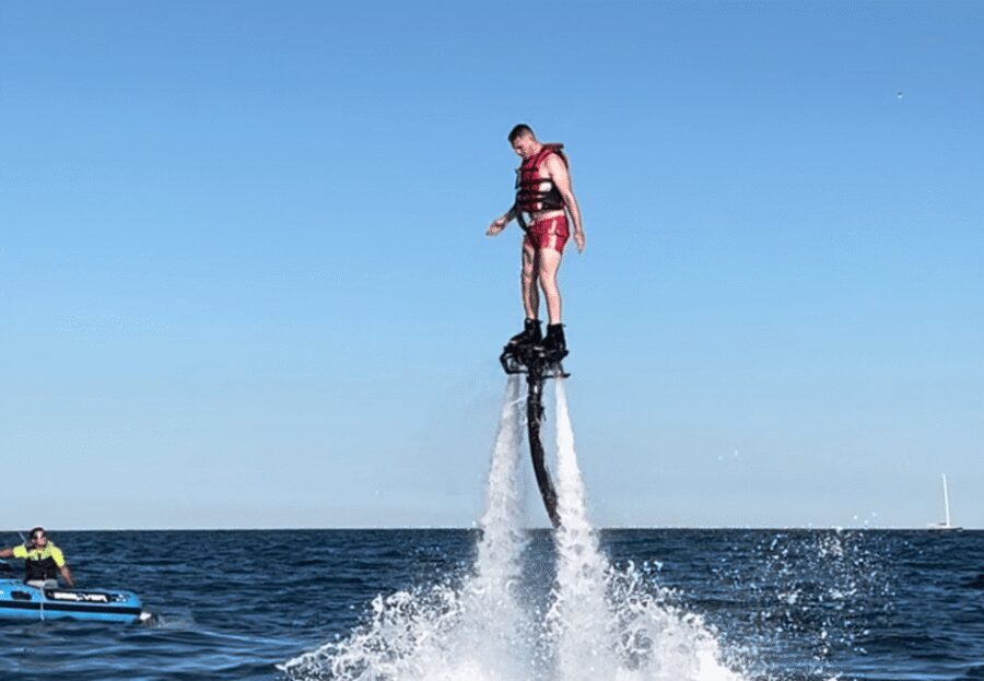 Flyboarding Experience - Flyboarding in Barcelona Starts at JetScoot Port Fòrum
