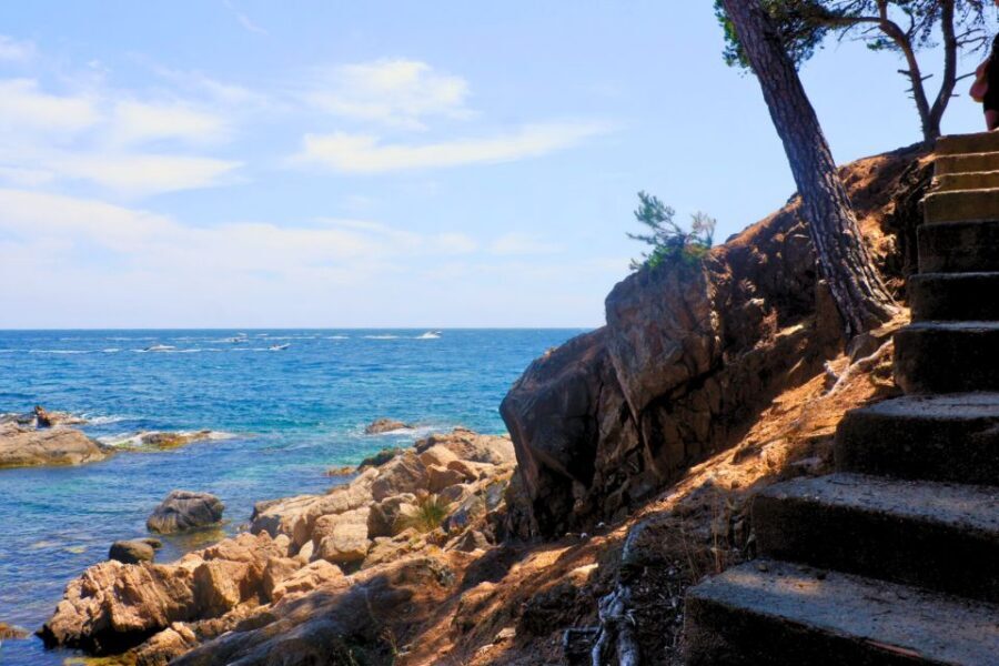 From Barcelona: Costa Brava & Girona Small Group Day Trip - From Banc d’Espanya to the Costa Brava Villages: The Van Ride Reality
