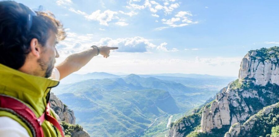 From Barcelona: Montserrat Monastery & Scenic Mountain Hike - Funicular Up: The Views Over Valleys, Mountains, and Sea