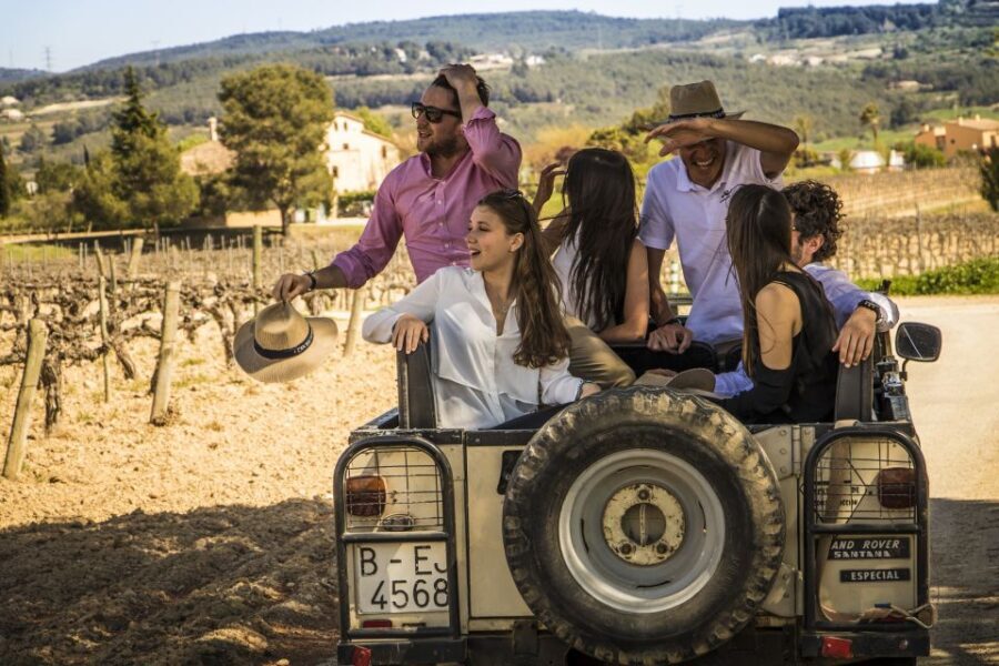From Barcelona: Penedés Vineyards Tour by 4WD w/Wine & Cava - Key highlights you’ll feel the moment you arrive