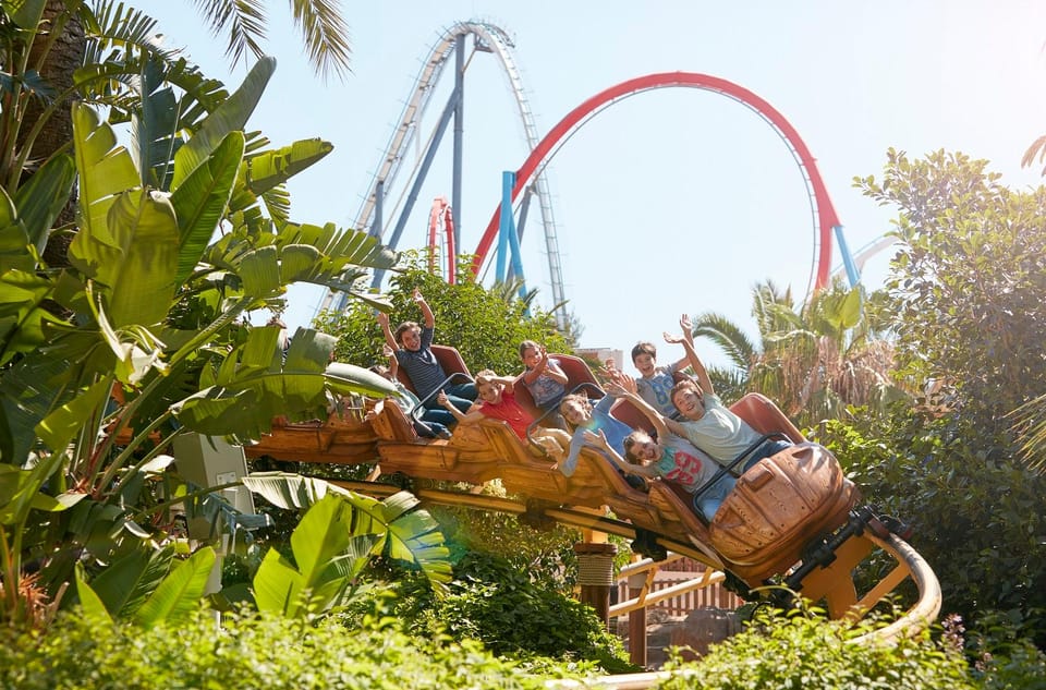 From Barcelona: PortAventura Theme Park Ticket & Transfer - PortAventura World: Six Lands, One Ticket Worth Stretching