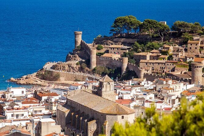 From Barcelona Tossa de Mar Half Day Tour - Vila Vella Castle: Walls, Towers, and the Medieval View Above Town