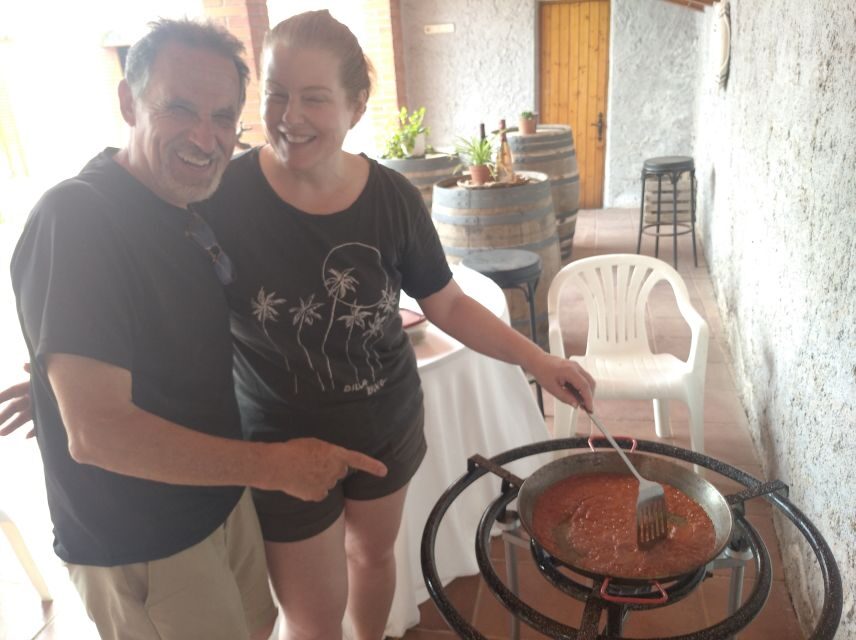 From Sitges: Paella Masterclass, Bike Ride and Winery Visit - Key things to know before you go