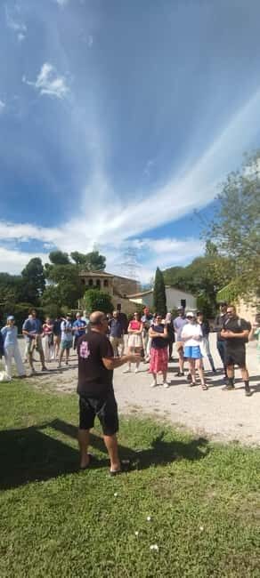 From Sitges: Wine Tasting at 2 Wineries, Snacks and Pickup - Two ancient wineries and the process you’ll actually remember
