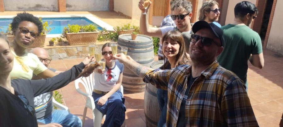 From Sitges: Wine Tasting at 2 Wineries, Snacks and Pickup - What to know about winery changes on the day