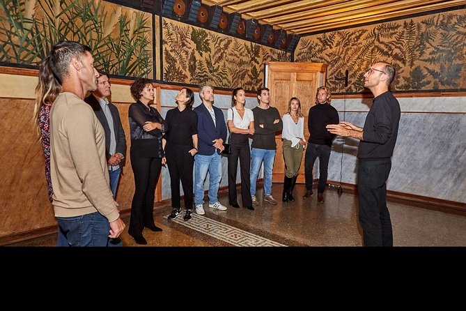 Gaudi´s Casa Vicens Guided Tour - Garden café free time: drinks, rest, and a calmer pace