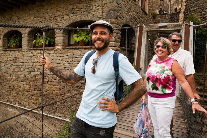 Girona, Medieval Villages & Lunch with Lake Views from Barcelona - Rupit’s river crossing: suspension bridge, San Miquel, and old cemetery time