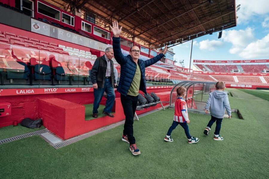 Girona: Montilivi Stadium Guided Tour - The 360° Immersive Experience: a matchday-style story inside the tour