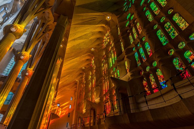 Golden Hour in Gaudi's Sagrada Familia with expert Guide - The official guide’s role: symbolism + construction in plain language