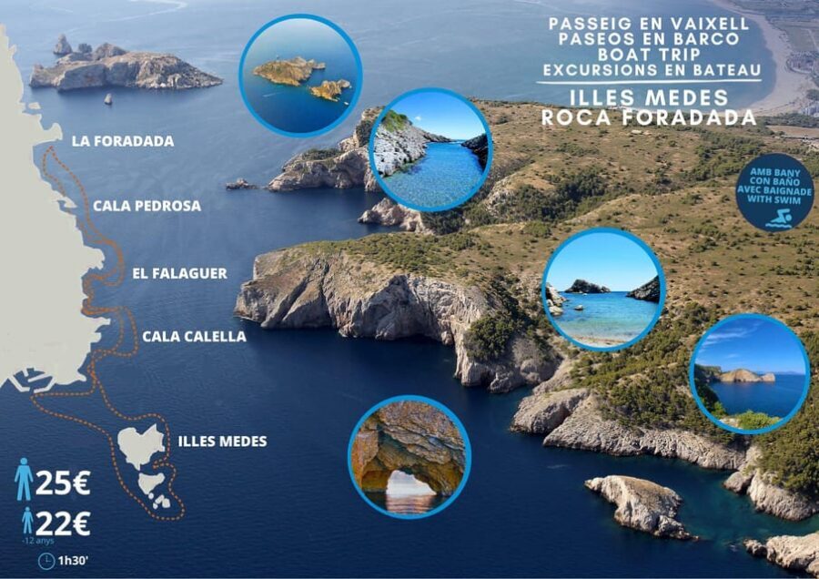 Guided Boat Tour to Medes Islands & Roca Foradada with Swim - Sailing the Montgrí Natural Park: Cliffs, Quiet Water, and Real Coastal Drama