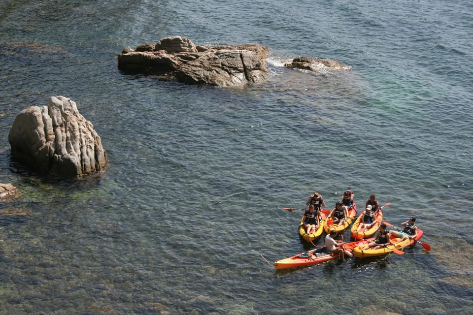 Kayak and Snorkel in Playa de Aro, Costa Brava - After the kayak: Camino de Ronda from Playa de Aro