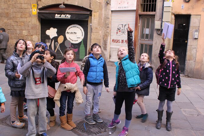 Kids & Family Private Guided Dragon Tour in Barcelona - El Born First: Passeig del Born, Montcada, and Carassa