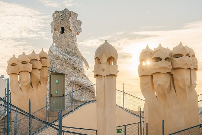 La Pedrera Guided Tour with Fast Track Access - Warriors’ Rooftop and the Chimney Guardians: Finish With Panoramic Views