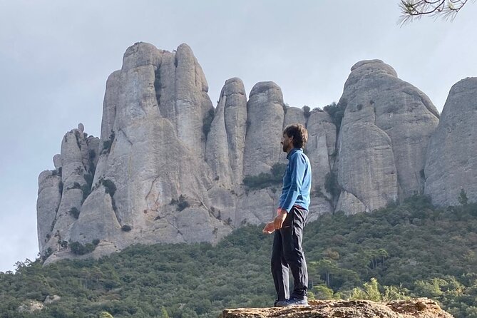 Montserrat Monastery Horse Riding & Walk – Small Group (Max 8) - The van ride past Barcelona icons before the mountain changes everything