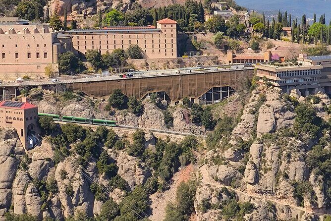 Montserrat Tour by Train with Cable Car and Cogwheel - Stop 2: Monistrol and the Cremallera Cogwheel Train Up (Short but Scenic)