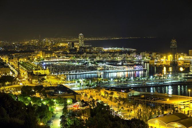Night Tour of Barcelona by Sidecar Motorcycle - Why Barcelona looks better from a sidecar at night