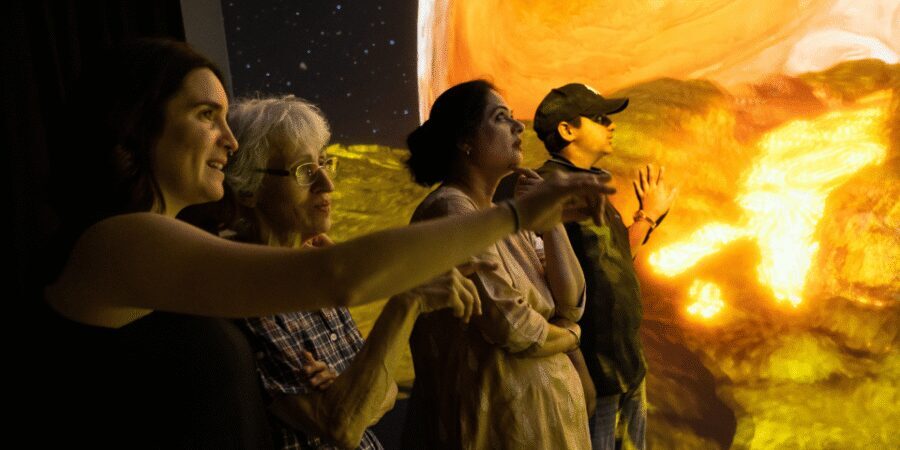 Olot: Espai Cràter Volcanology Center Entry Ticket - Video-Mapping, Interactive Games, and Hands-On Learning That Sticks