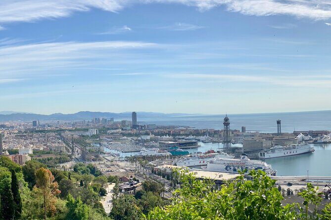 Online Experience: Zoom around panoramic Barcelona - Mercat de Sants to Montjuïc: the city’s layout in one sweep