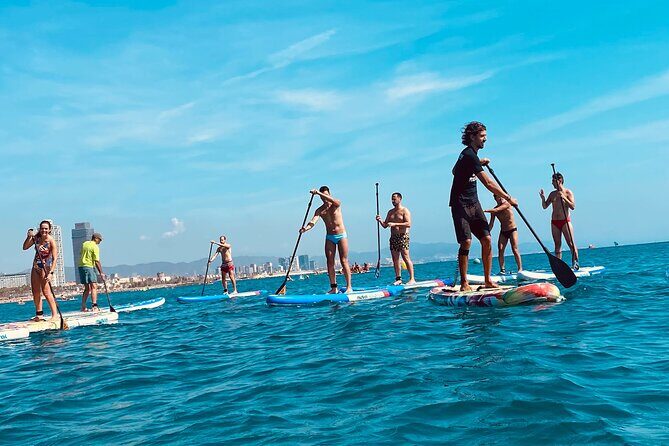 Paddle Surfing in Barcelona - Why SUP on Barceloneta is a smart Barcelona activity