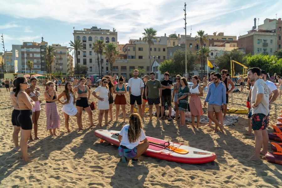 Paddlesurf Lesson in Barcelona - Why This Paddlesurf Lesson Works in Barcelona’s Barceloneta Area