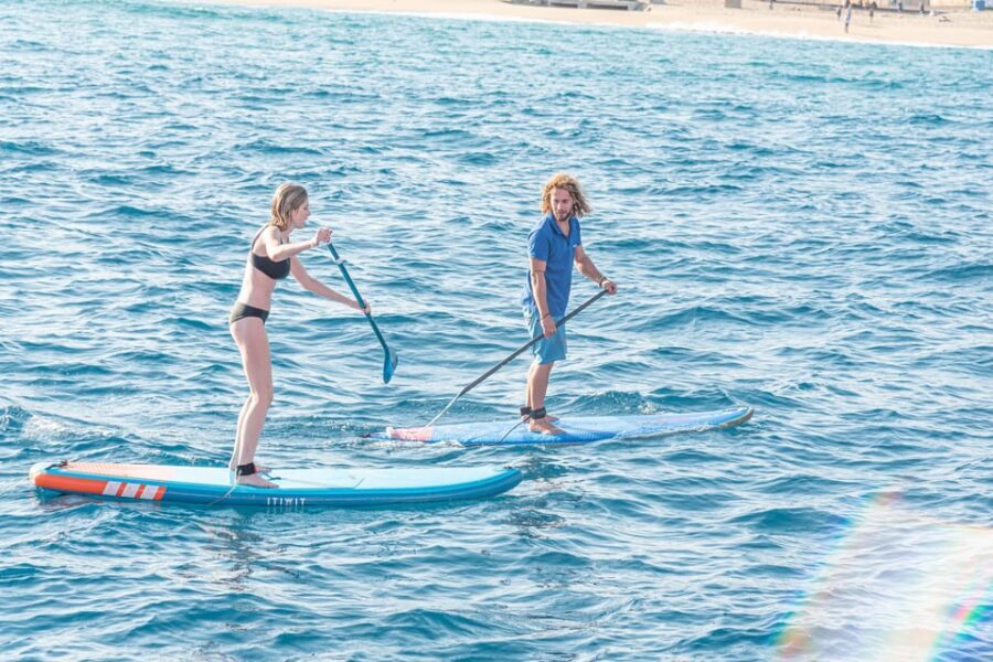 Paddlesurf Lesson in Barcelona - Photos, Videos, and Leaving With Proof You Learned Something