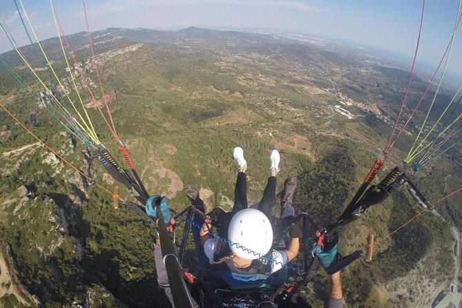 paragliding at the mountains with hotel pickup - Mussara paragliding: what the 20 minutes actually feels like