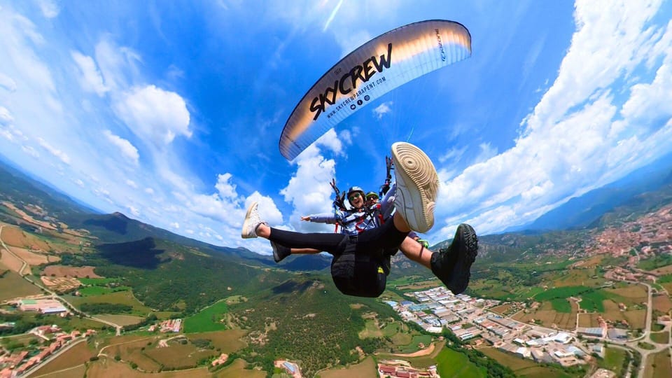 Paragliding: Experience the magic of flying near Barcelona. Report included - Safety first, with support that helps beginners relax