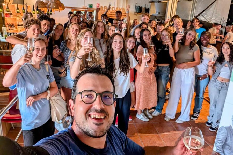 Penedès Vine to Wine: Personalized Cava taste&craft Workshop - Touring the 14th-century farmhouse and cellar spaces