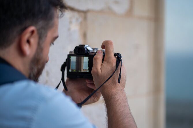 Photo Walking Tour Sitges Experience Beaches and Town - Statues of Santiago Rusinol and Ramon Casas: Compose With Figures, Not Just Background